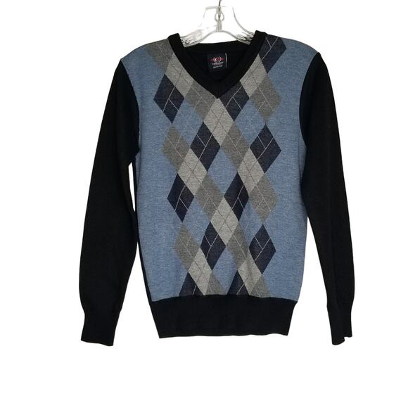 Cambridge Classics Long Sleeve Argyle Pullover Sweater, Youth Size M 12/14 - Picture 1 of 7